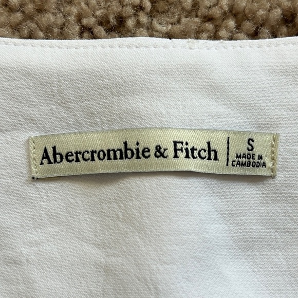 Abercrombie & Fitch Mara Premium Crepe Vest Squareneck Set Top Size Small - Picture 6 of 9